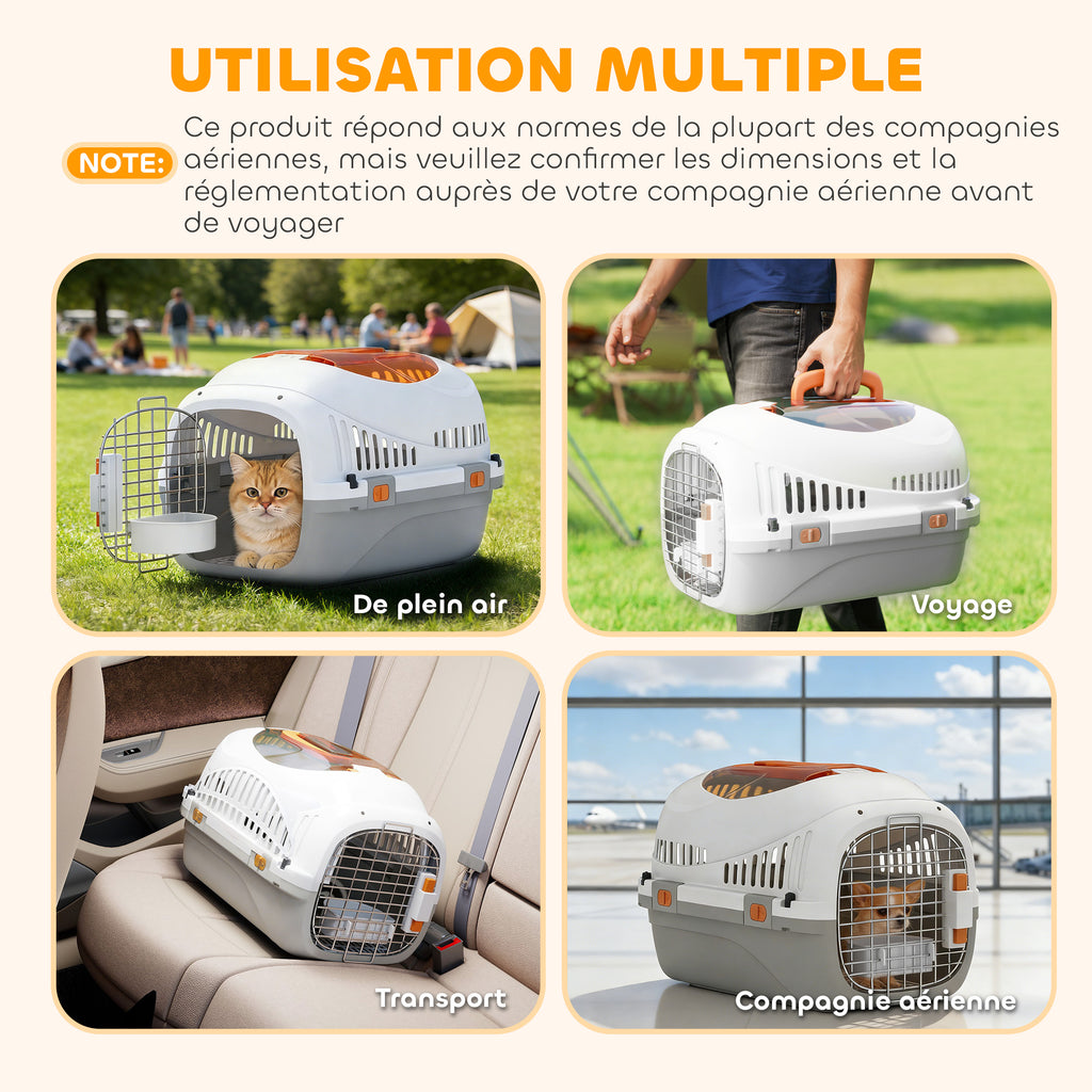 Caisse de Transport pour Chat et Chien