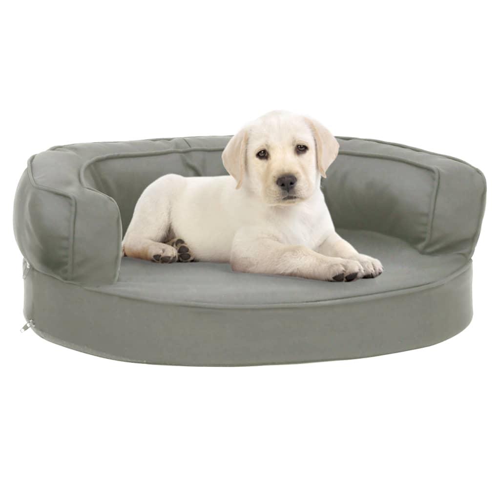 Matelas De Lit Ergonomique De Chien Aspect De Lin