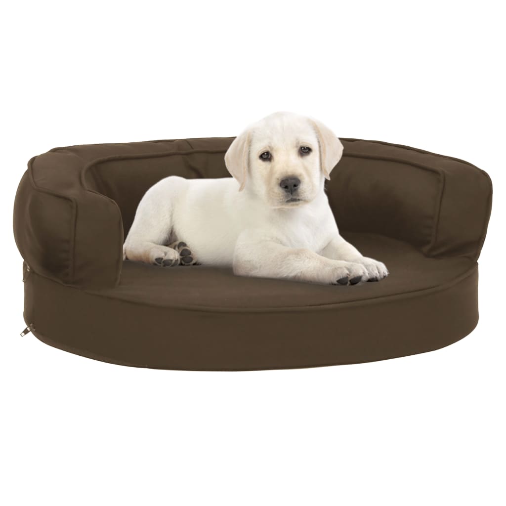Matelas De Lit Ergonomique De Chien Aspect De Lin