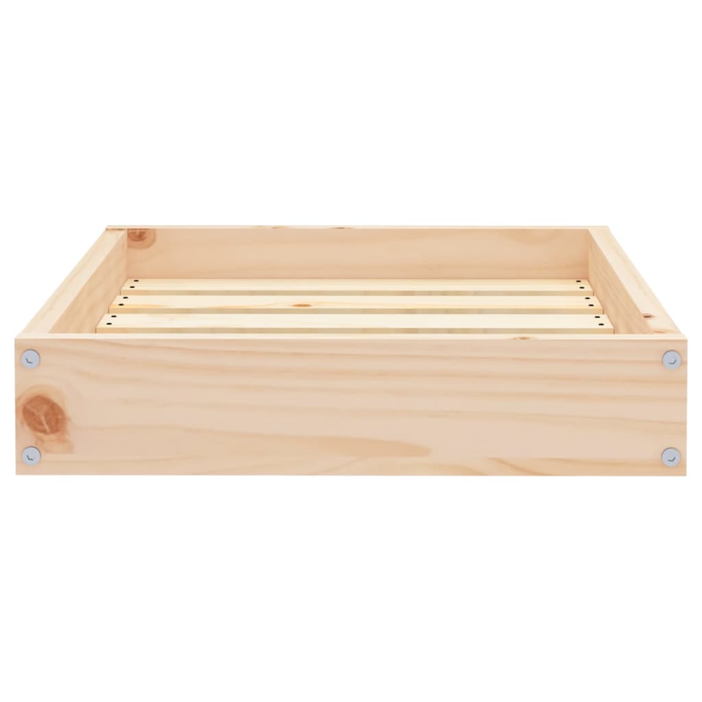 Lit Pour Chien 51,5X44X9 Cm Bois De Pin Solide