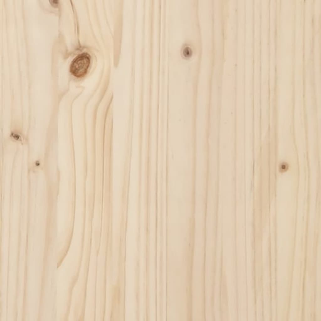 Lit Pour Chien 51,5X44X9 Cm Bois De Pin Solide