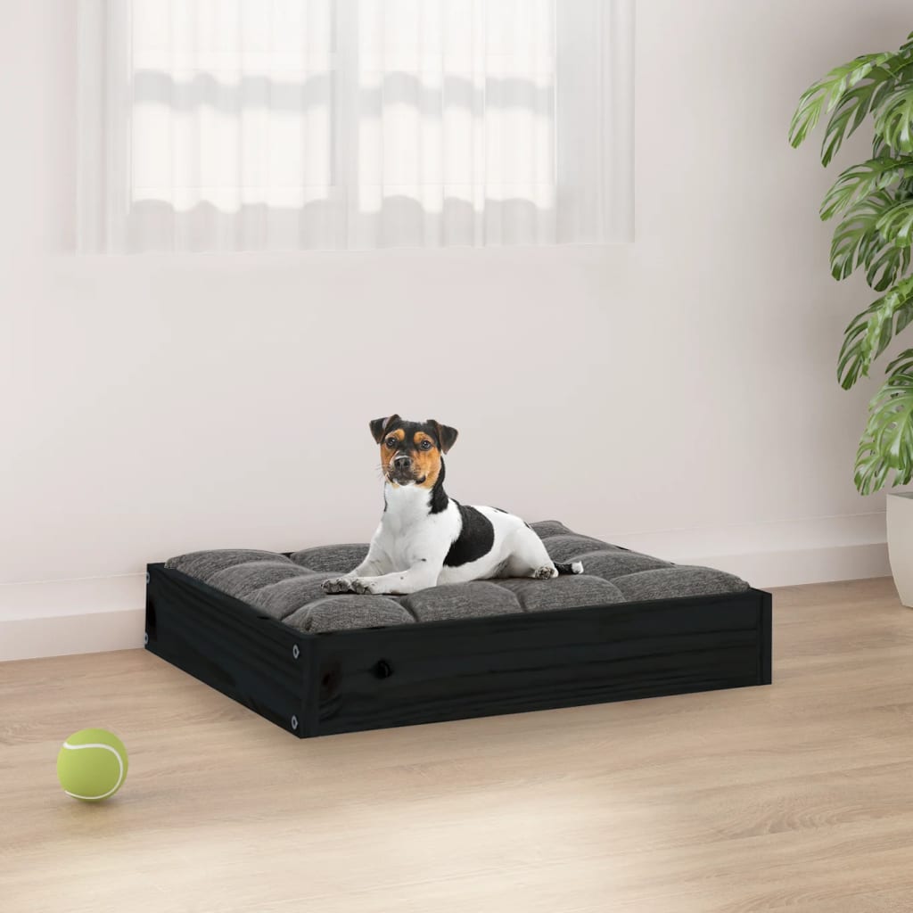 Lit Pour Chien 51,5X44X9 Cm Bois De Pin Solide