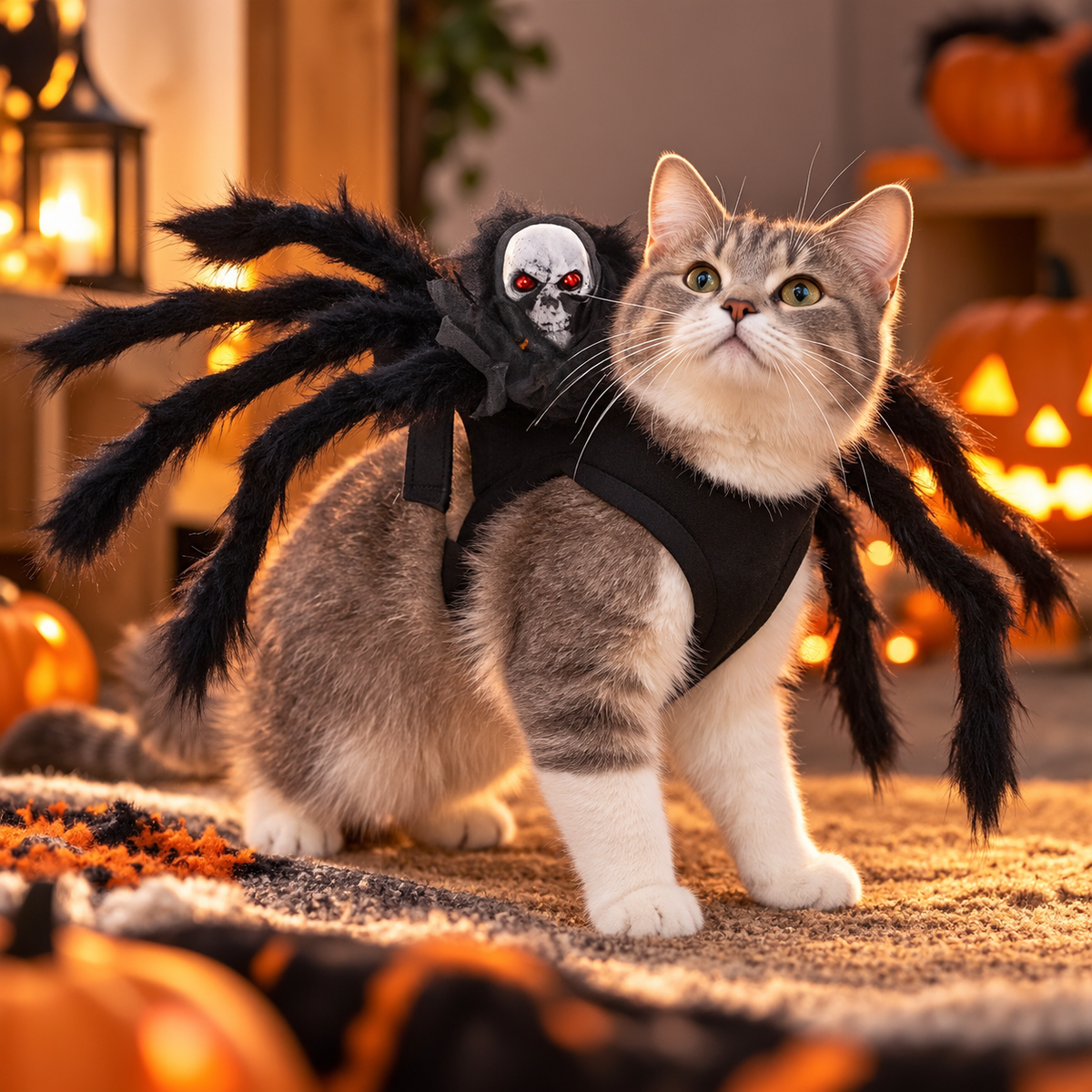 Ailes de Chauve-Souris Halloween pour Chat et Petit Chien