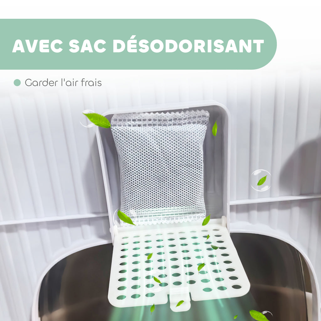 Maison de Toilette pour Chat Fermée