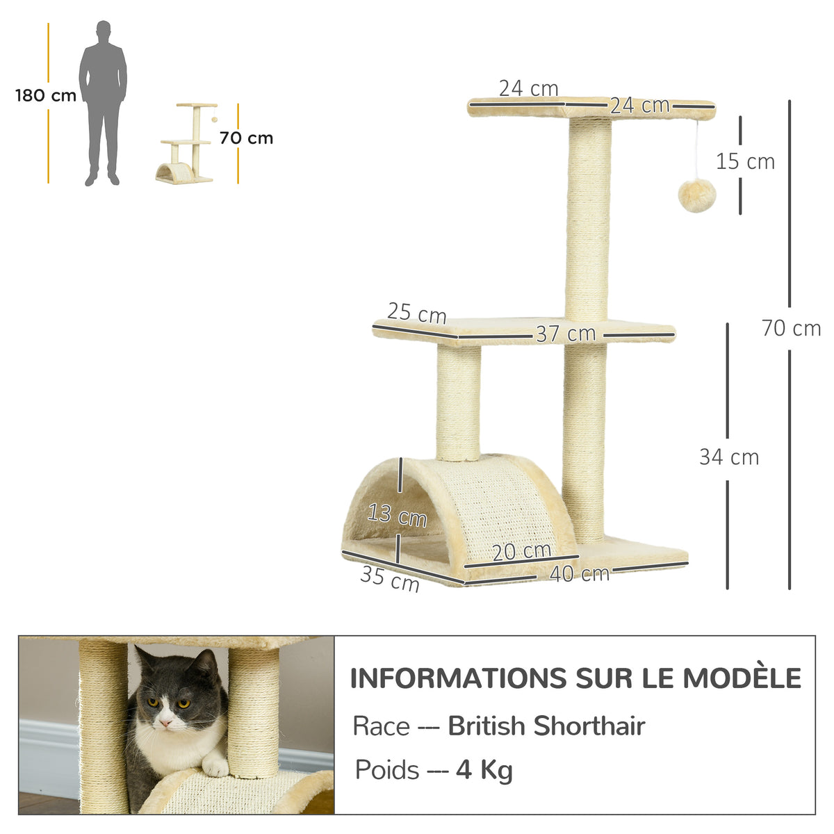 Arbre à Chat Griffoir
