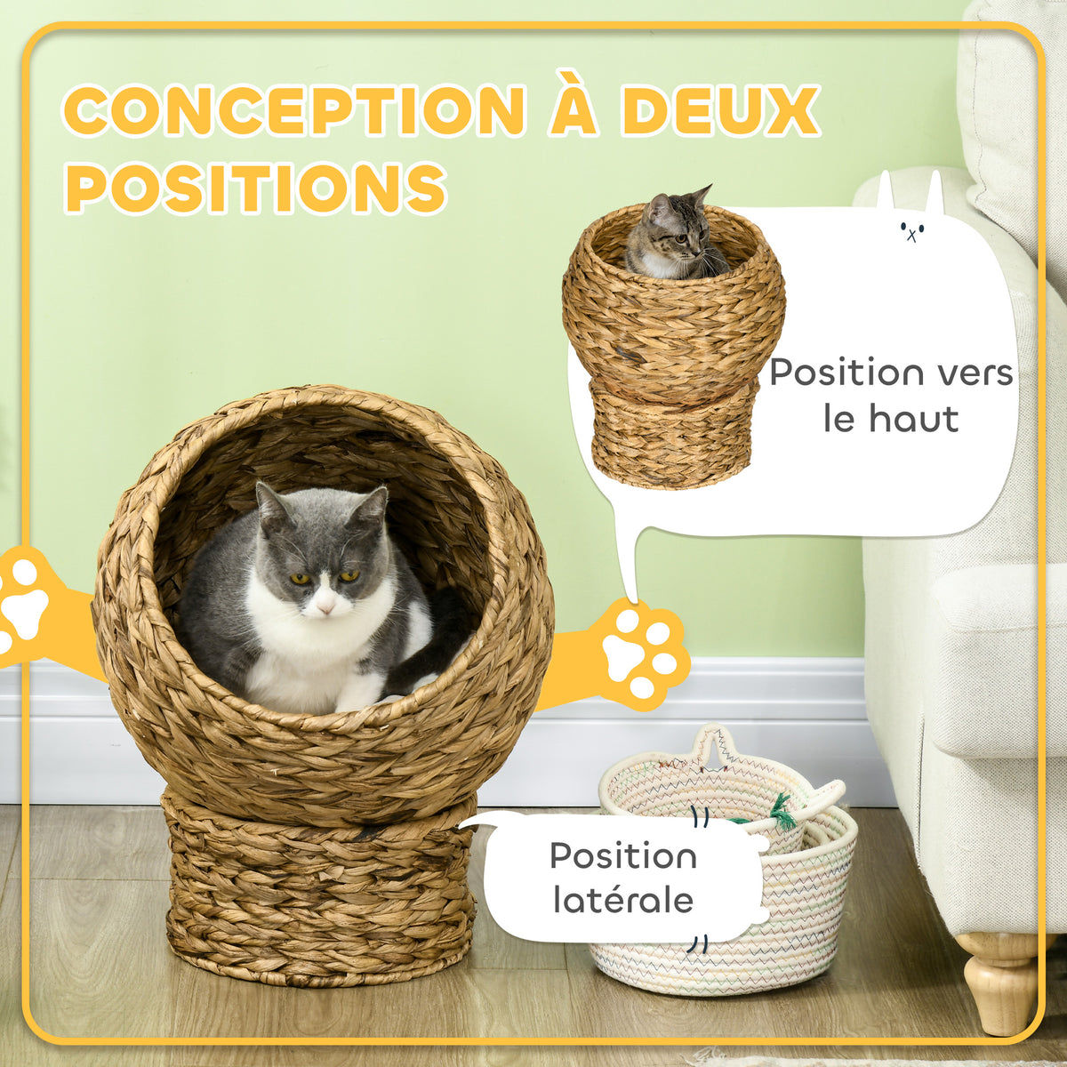 Panier Chat Surélevé Cosy