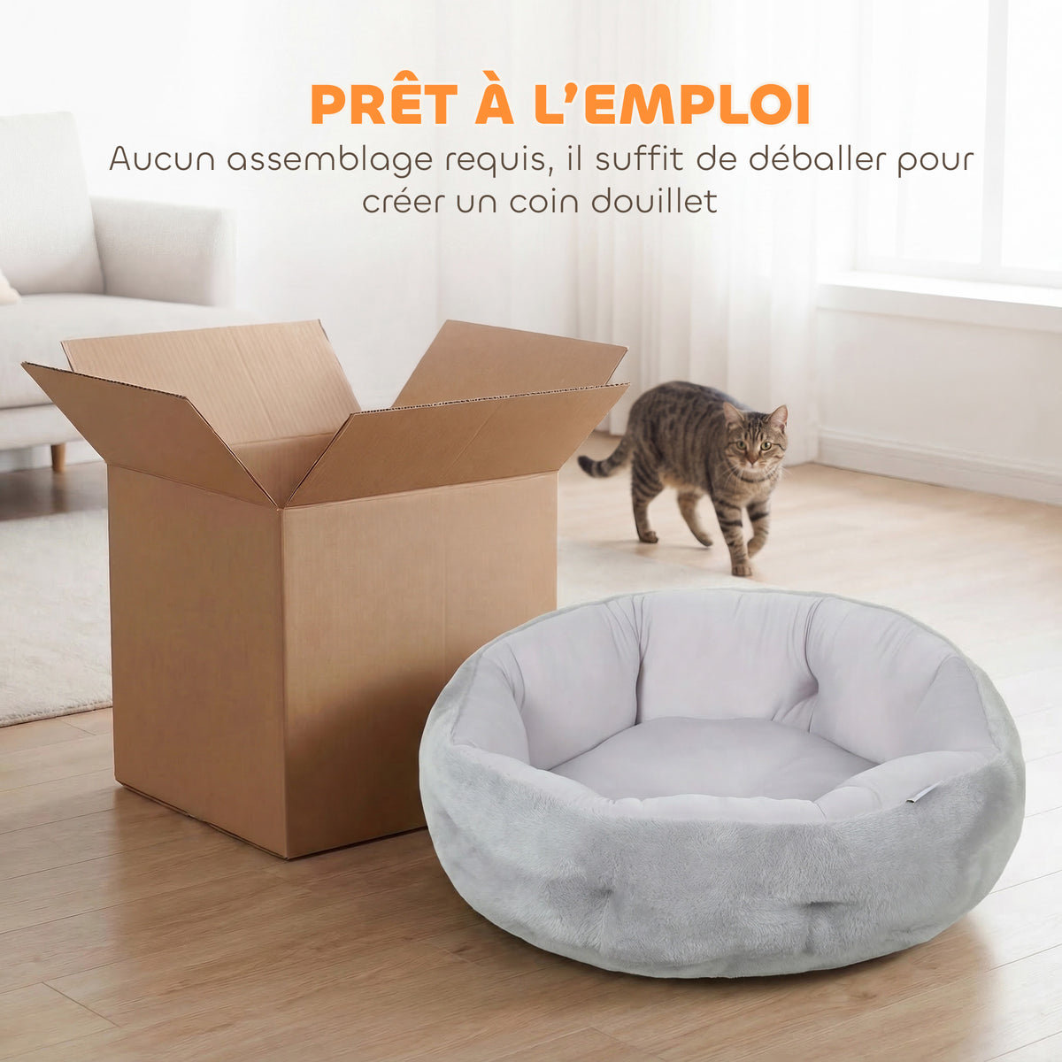 Lit pour Chat Réversible
