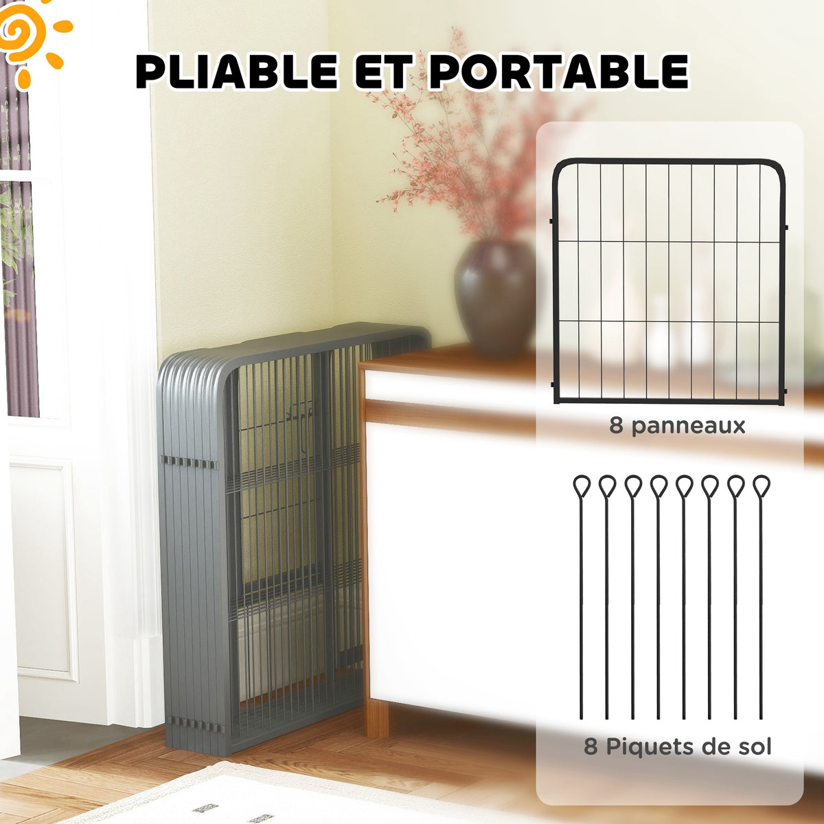 Parc pour Chien Modulable