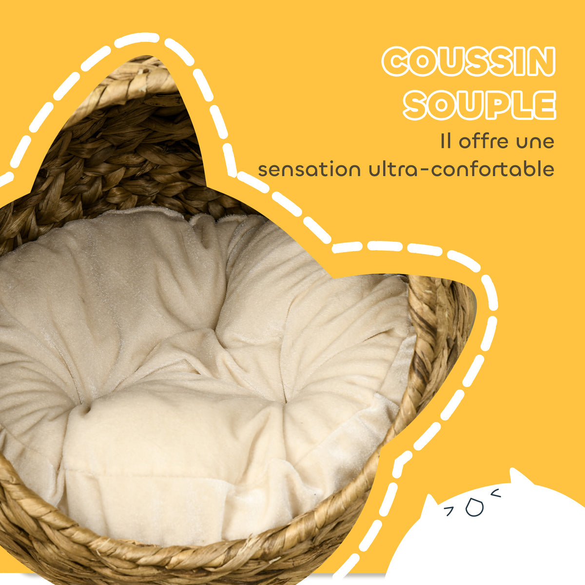 Panier Chat Surélevé Cosy