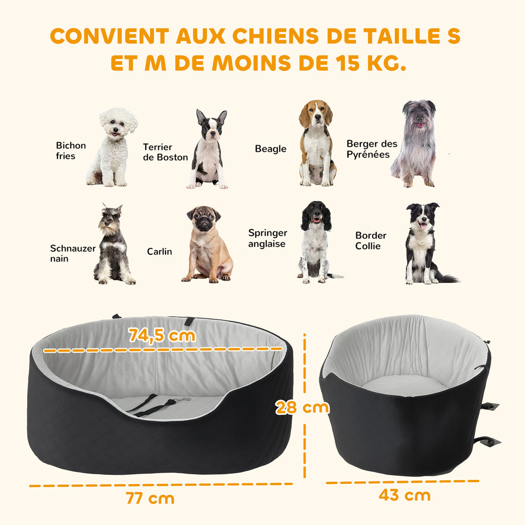 Siège Auto pour Chien