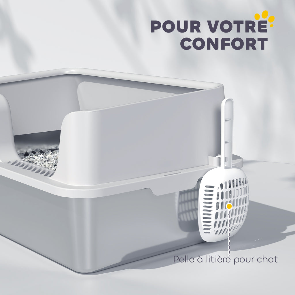 Litière pour Chat en Acier Inoxydable